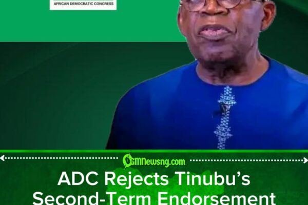 ADC Rejects Tinubu’s Clerics’ Endorsement, Says Politics Has Apparently Found a Seat in the Pulpit