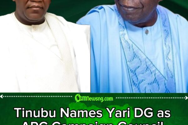 Tinubu Unveils APC Campaign War Machine, Orders Yari-Led Team to Block ‘Forces of Backwardness’