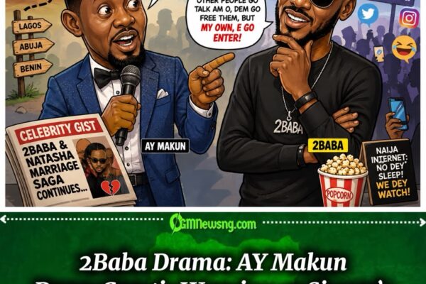 2Baba Drama: AY Makun Talk Say Former Neighbour Fit Return Lagos, But “My Own Go Enter” Don Raise Eyebrow