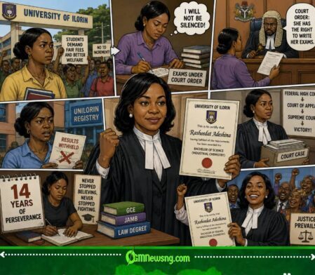 Rasheedat Adeshina: “I Fought UNILORIN for 14 Years Over My Withheld Certificate” — Lawyer Recounts Academic Battle