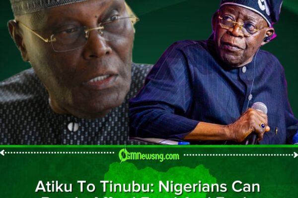 Atiku Blasts Tinubu: Nigerians Are Battling Hunger While President Takes European Vacation