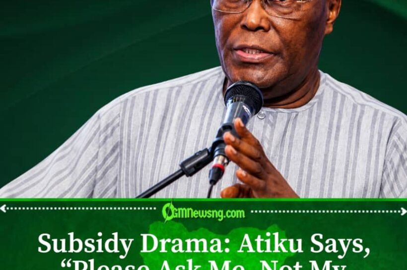 Atiku Disowns Aide, Insists He Will Restore Fuel Subsidy