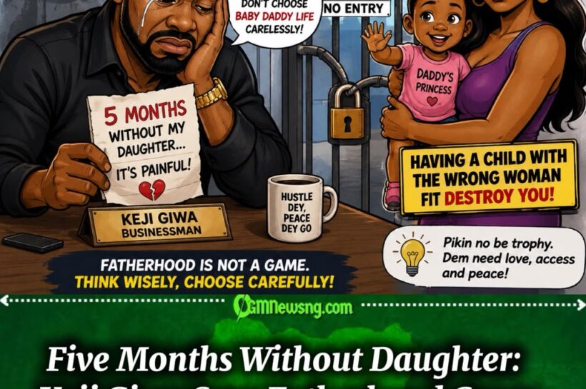 Baby Daddy Wahala: Keji Giwa Warns Young Men As Five-Month Daughter Separation Sparks Debate