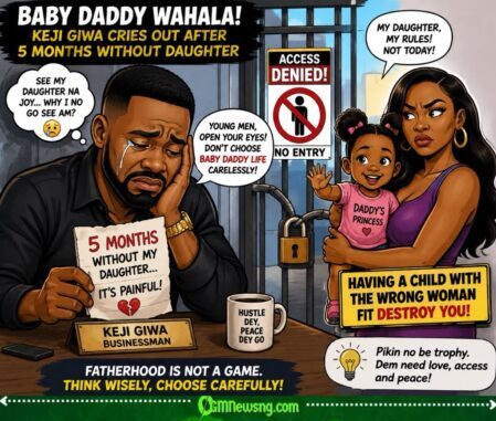 Baby Daddy Wahala: Keji Giwa Warns Young Men As Five-Month Daughter Separation Sparks Debate