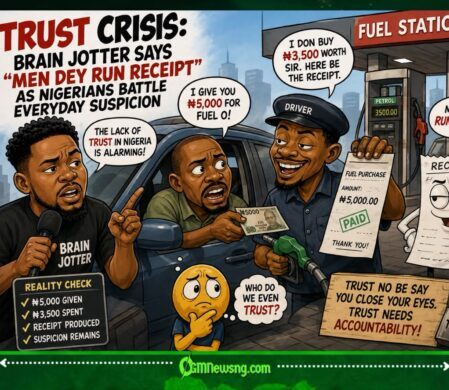 Trust Crisis: Brain Jotter Says “Men Dey Run Receipt” As Nigerians Battle Everyday Suspicion