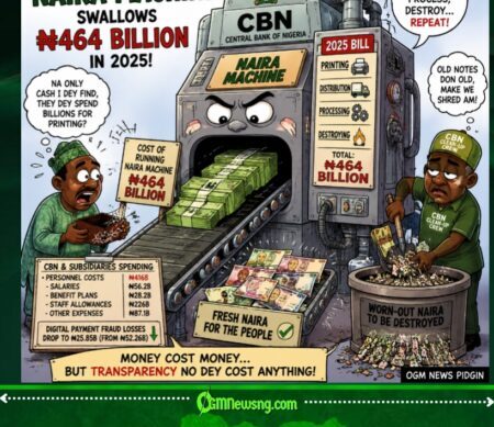 CBN’s Naira Machine Swallows ₦464 Billion as Money Business Enter Expensive Season