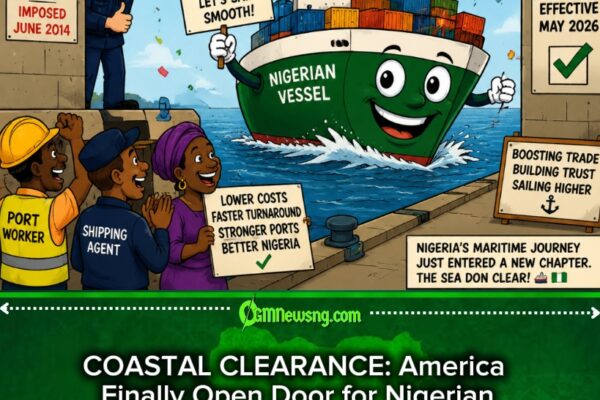 Nigerian Ships Collect COASTAL CLEARANCE After 12-Year Security Marathon: America Finally Opens Maritime Gate