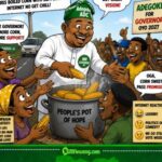 CORN POLITICS: OYO GOVERNORSHIP HOPEFUL STIR INTERNET WITH ROADSIDE BOILED CORN CAMPAIGN MOMENT