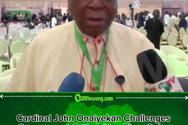 Cardinal Onaiyekan Draws the Line: “I Went on TV to Tell the Truth, Not to Please Government”