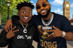 Carter Efe Finally Meets Davido for London — Na Achievement Weh Internet No Fit Ignore