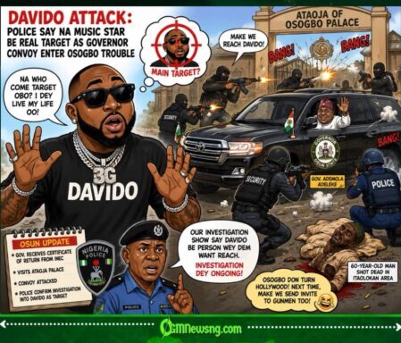 DAVIDO TARGETED? Osun Police Confirm Attack on Adeleke Convoy As Gunmen Turn Governor’s Visit Into Action Movie