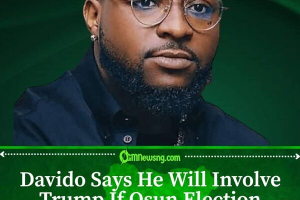 Davido Warns Tinubu: Trump Could Hear About Osun Election
