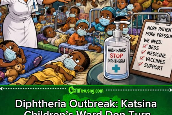 Diphtheria Outbreak: Katsina Children’s Ward Don Enter “No Vacancy” Mode
