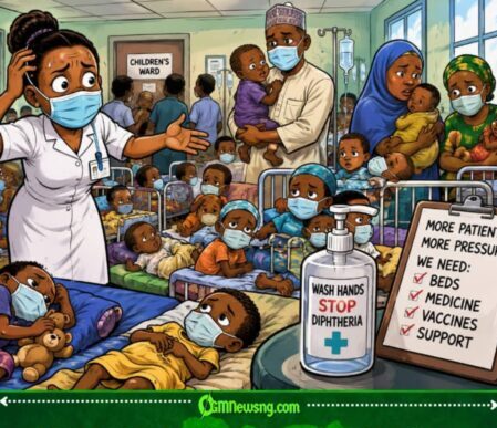 Diphtheria Outbreak: Katsina Children’s Ward Don Enter “No Vacancy” Mode