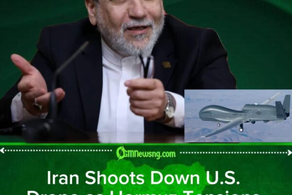 Iran Claims Another U.S. Drone Downed Over Strait of Hormuz as Regional Tensions Explode