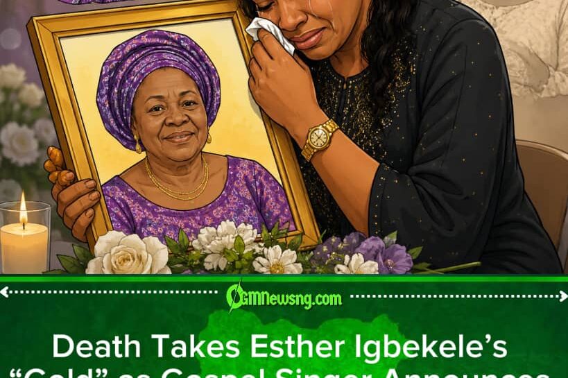 Gospel Artiste Esther Igbekele Lose Mama, Mourn Say “Death, You Don Collect My Gold”