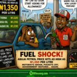 FUEL SHOCK: Abuja Petrol Price Don Turn Wallet To Emergency Patient As N1,350 Per Litre Enter Market