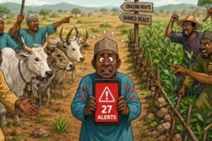 Farmer-Herder Conflict Don Turn Attendance Register: Katsina and Zamfara Record 27 Alerts as Villagers Dey Count Trouble Like WAEC
