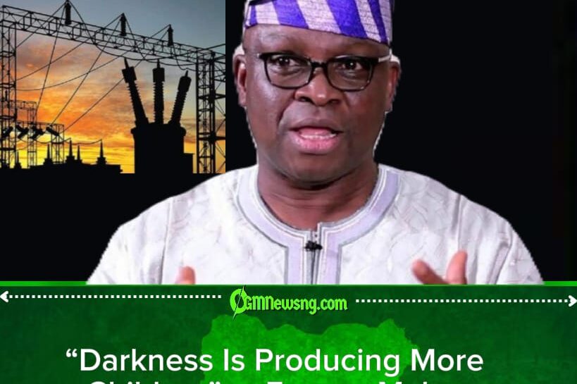 Fayose: Darkness After 7pm Is Making Nigerians Have More Children
