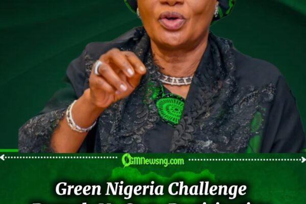 Green Dreams, Empty Contest: First Lady Wonders Why Governors Left N50m Prize Sitting Alone