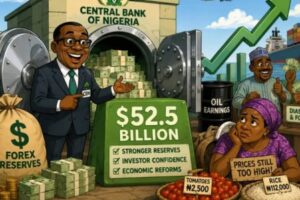 Forex Reserve Hit $52.5bn, Critics Still Dey Count Change CBN Show Dollar Muscle