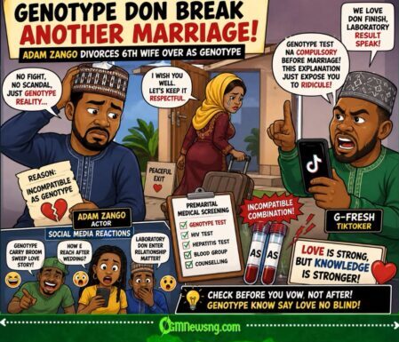 Genotype Wahala: Divorce Story Turn Social Media Classroom as Adam Zango Face Questions