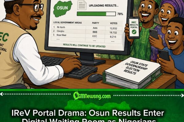 IReV Portal Wahala: Osun Results Dey Enter Slowly as Nigerians Hold Their Breath