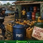 Illegal Fuel Depot Think Say Navy Dey Sleep, Morning Surprise Land