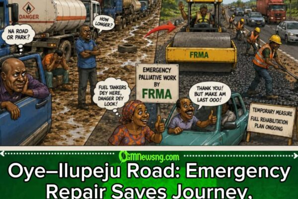 Oye–Ilupeju Road Don Wake Up: Traffic Returns, But Who Go Wake Up Full Reconstruction?