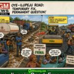 Oye–Ilupeju Road Don Wake Up: Traffic Returns, But Who Go Wake Up Full Reconstruction?