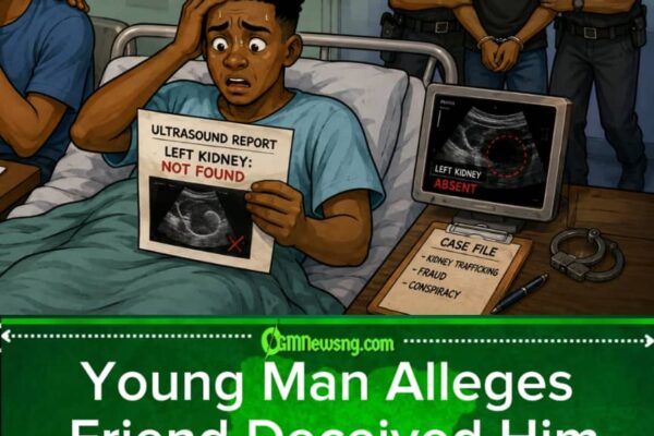 KIDNEY MATTER: Young Man Allegedly Deceived By Friend As Police Dig Into Suspected Organ Trade