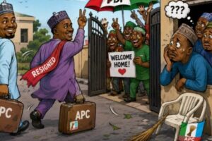 KWARA 2027: TWO APC LAWMAKERS COMMOT PARTY, POLITICAL MUSICAL CHAIRS DON START