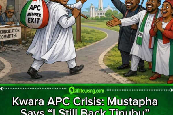 Kwara APC Crisis: Mustapha Dumps Party, Carries Tinubu Support Go PDP
