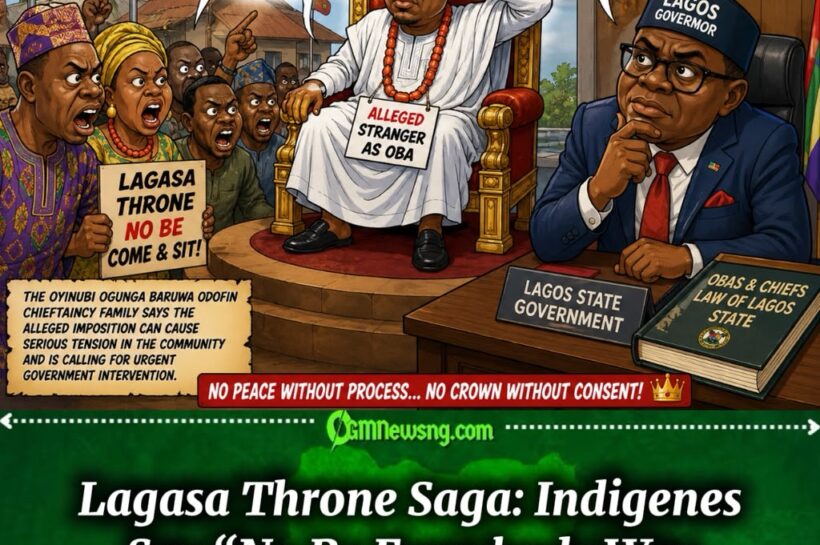 Lagasa Chieftaincy Crisis: Indigenes Tell Lagos Governor, “No Stranger Should Enter Our Throne”