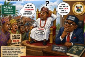 Lagasa Chieftaincy Crisis: Indigenes Tell Lagos Governor, “No Stranger Should Enter Our Throne”