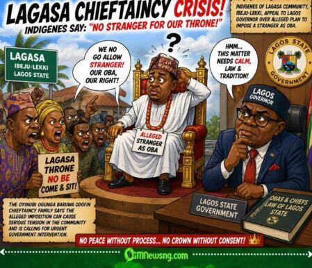Lagasa Chieftaincy Crisis: Indigenes Tell Lagos Governor, “No Stranger Should Enter Our Throne”
