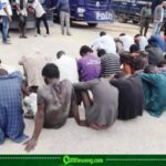 Lagos Coastal Road Turns Into a “Scrap Yard”: Police Arrest 10 Suspects Over Alleged Infrastructure Vandalism