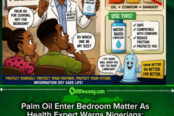 No Be Every Oil Be Lubricant”Palm Oil Enter Bedroom Matter As Health Expert Warns Nigerians