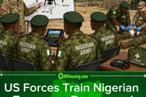 US Military Training Lands in Nigeria as Uncle Sam Teaches Soldiers How to Make Drones Work