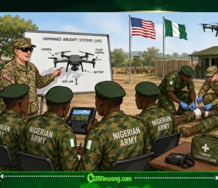 US Military Training Lands in Nigeria as Uncle Sam Teaches Soldiers How to Make Drones Work