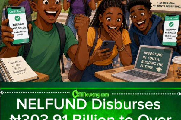 NELFUND ₦303.91 Billion Don Land! Students Dey Check Alert Like Say Na JAMB Result Again