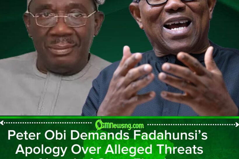 Osun Election Tension: Peter Obi Tells Fadahunsi, “Threats Are Not Campaign Strategy”