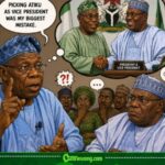 “Na My Biggest Political Error!” – Olusegun Obasanjo Say Choosing Atiku as Vice President Still Dey Pain Am