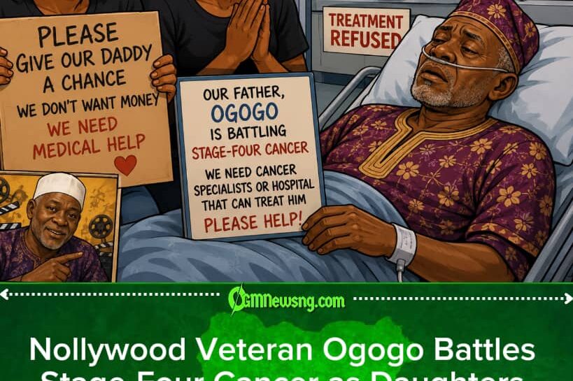 Ogogo’s Daughters Cry Out as Hospitals Allegedly Refuse Treatment for Veteran Actor Battling Stage-Four Cancer