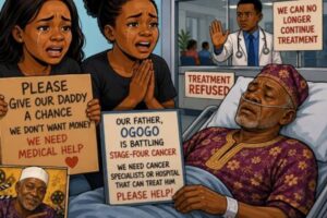 Ogogo’s Daughters Cry Out as Hospitals Allegedly Refuse Treatment for Veteran Actor Battling Stage-Four Cancer