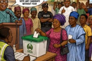 Osun Election: Tinubu Say Vote Anybody, Some Politicians Nearly Faint