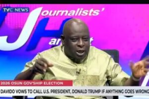 Babajide Otitoju Slams Davido: “You Can’t Report Nigeria to Trump”