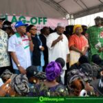 PDP Campaign Train Rolls Into Ogun Central, Promising “Happy Days” — Voters Asked to Bring Ballots, Hope and Possibly Umbrellas