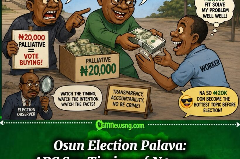 Palliative Wahala: APC Say ₦20,000 Fit Turn Ballot Paper to Thank-You Card