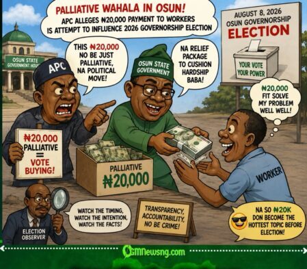 Palliative Wahala: APC Say ₦20,000 Fit Turn Ballot Paper to Thank-You Card